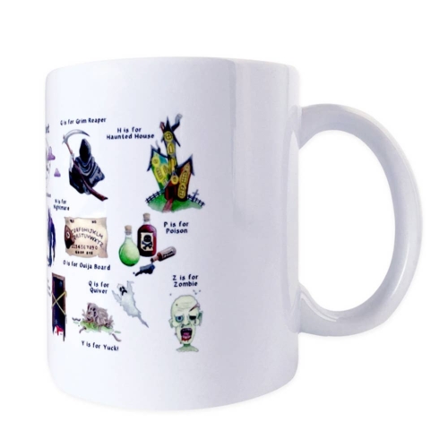 The Halloween Alphabet Mug