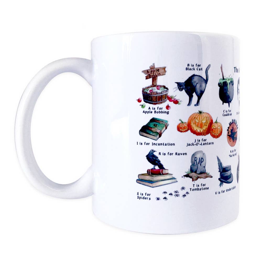 The Halloween Alphabet Mug 1 The Halloween Alphabet Mug