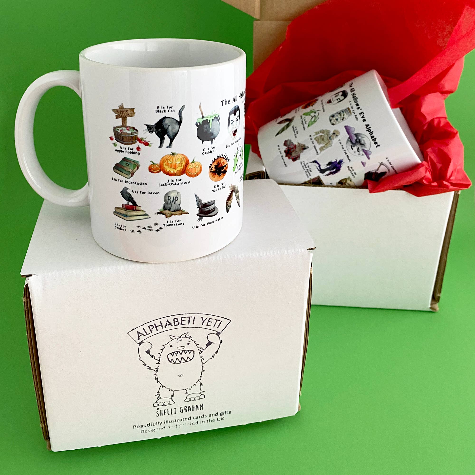 The Halloween Alphabet Mug 4 The Halloween Alphabet Mug