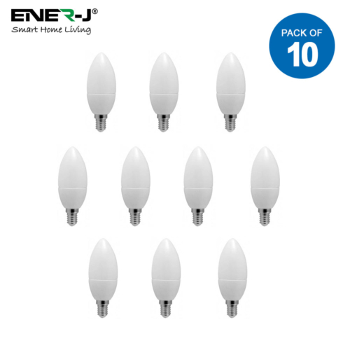 10pcs LED Bulb 4W LED Candle Lamp E14 6000K