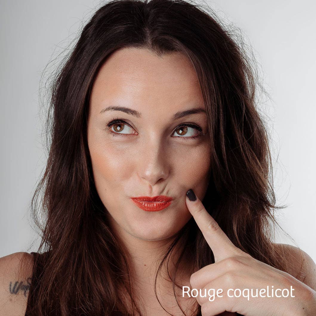 Organic matte lipstick, Bordeaux 5 Organic matte lipstick, Bordeaux