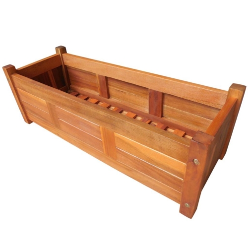 Garden Raised Bed Acacia Wood 29.9