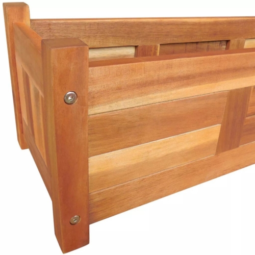 Garden Raised Bed Acacia Wood 29.9