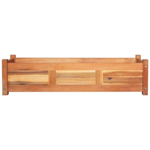 Garden Raised Beds 2 pcs Acacia Wood 39.4