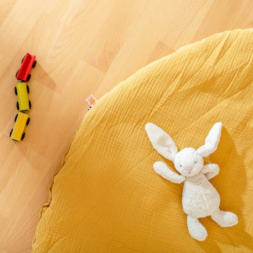 tapis deveil honey en coton bio papate