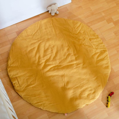 tapis deveil honey en coton bio puericulture