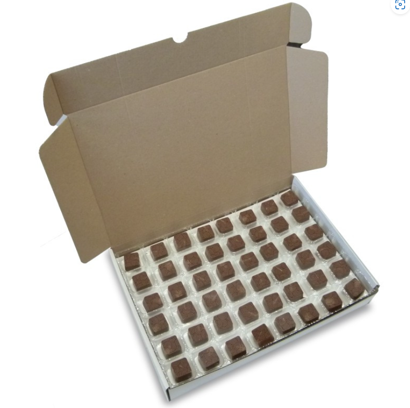 Milk Chocolate Butterscotch Flavour Square boxed