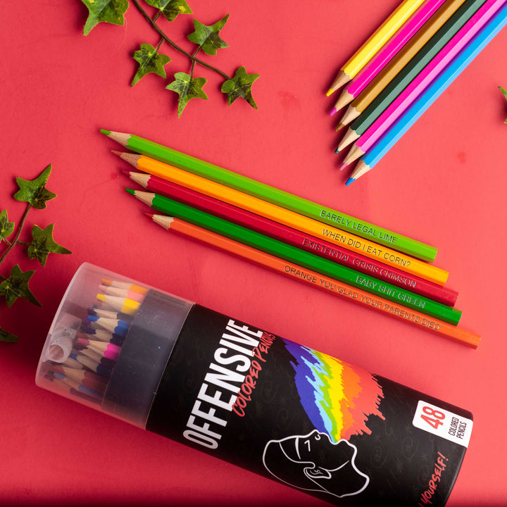 Offensive Colored Pencils - Offensive Crayons (4)
