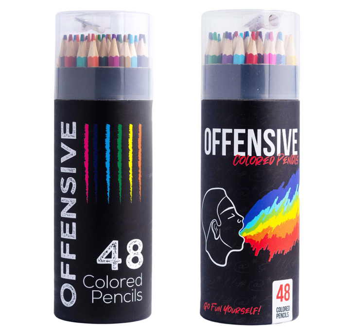 Offensive Colored Pencils - Offensive Crayons