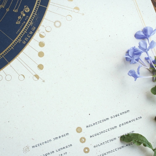 Astral Calendar 2023, Moon & Planet Astronomic Calendar