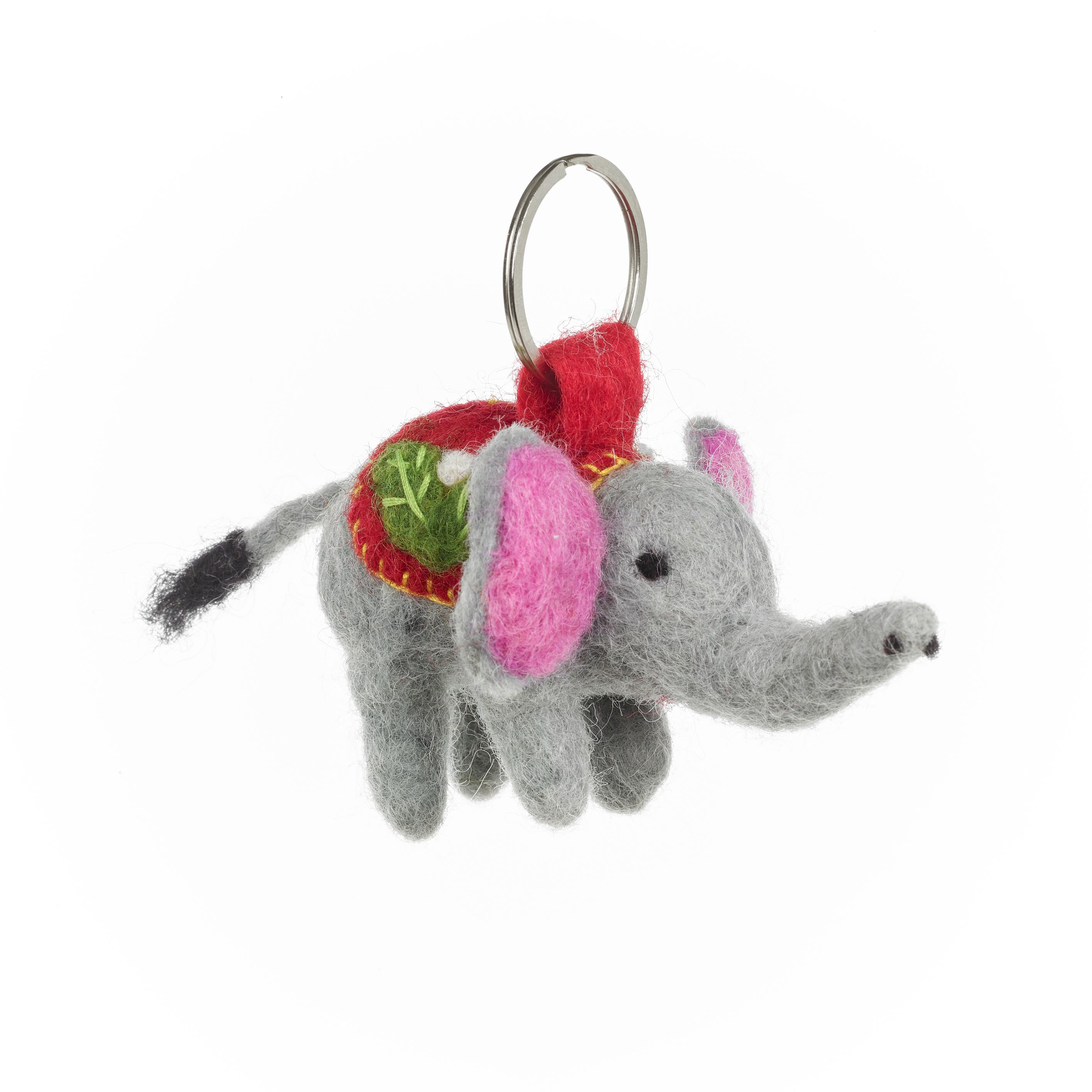 Handmade_felt_Elsie_elephant_Keyring_a