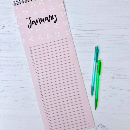 'Dates to Remember' Perpetual Wall Calendar