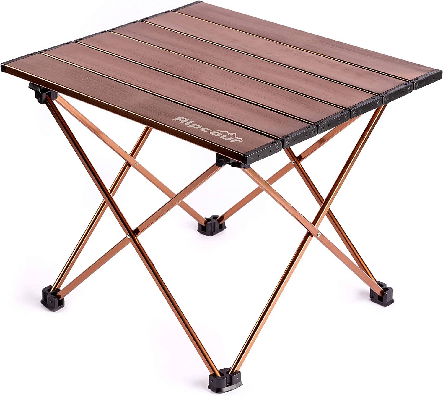 Alpcour Portable Collapsible Camping Table, Large 2 Alpcour Portable Collapsible Camping Table, Large