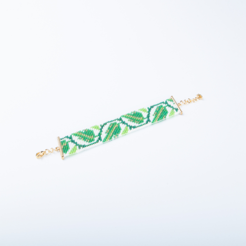 The Leaf Bracelet, with White Background