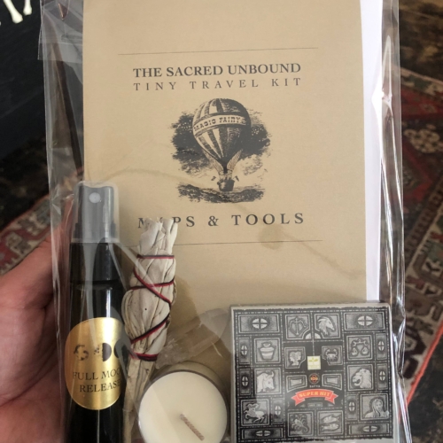 The Sacred Unbound Tiny Travel Kit