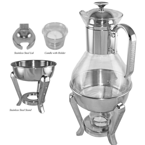 Coffee and Tea Warmer Set, Gold