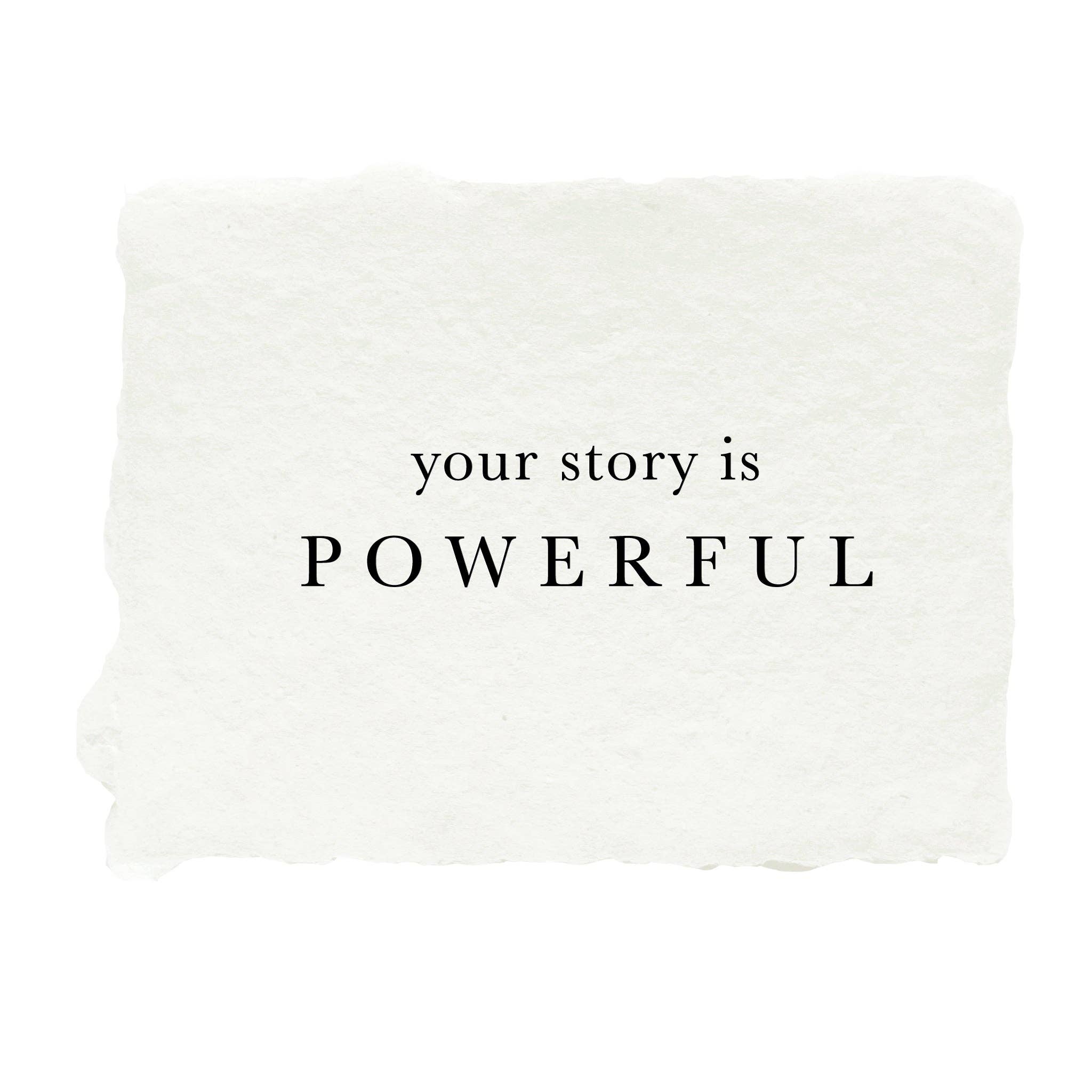 your story is powerful mini art print 1 your story is powerful mini art print