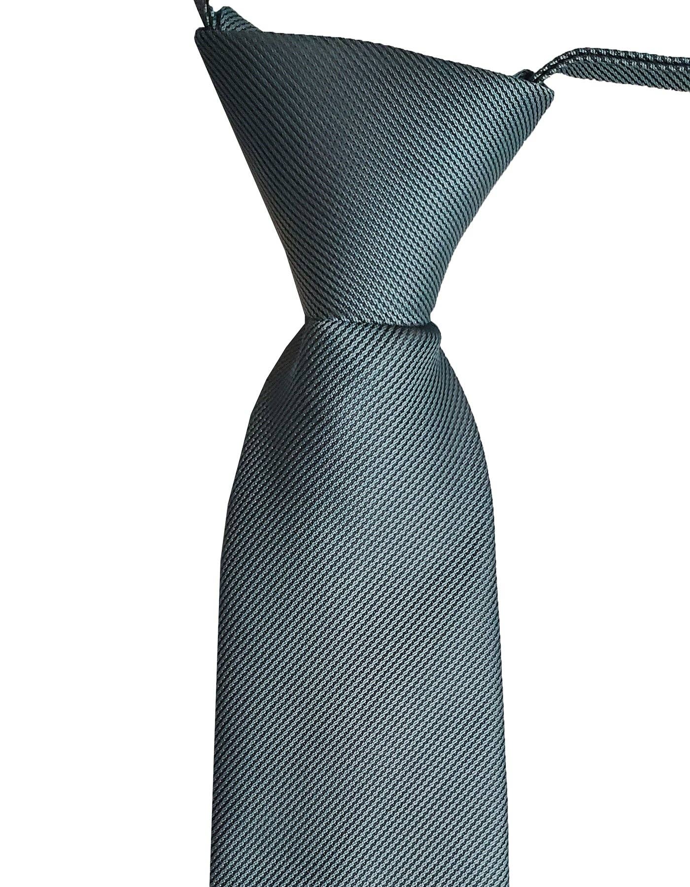 Solid Color Zipper Tie 7 2 Solid Color Zipper Tie 7