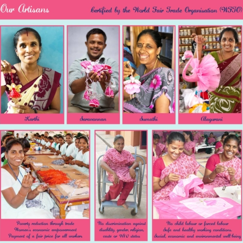 'Witch' - Fair Trade Halloween Decoration