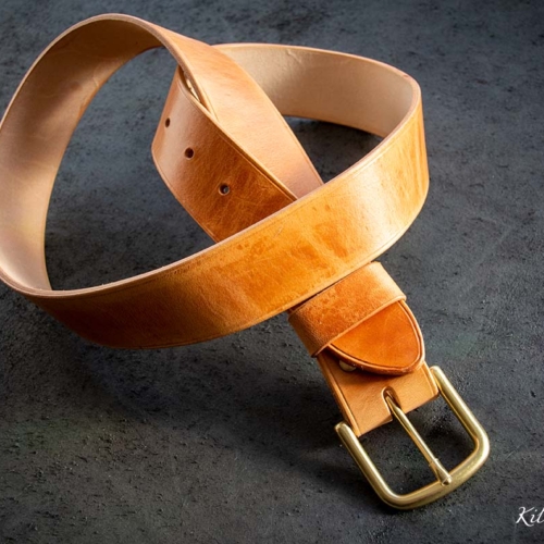 Handmade Leather Belt Men Women 04 by Killarney Leather