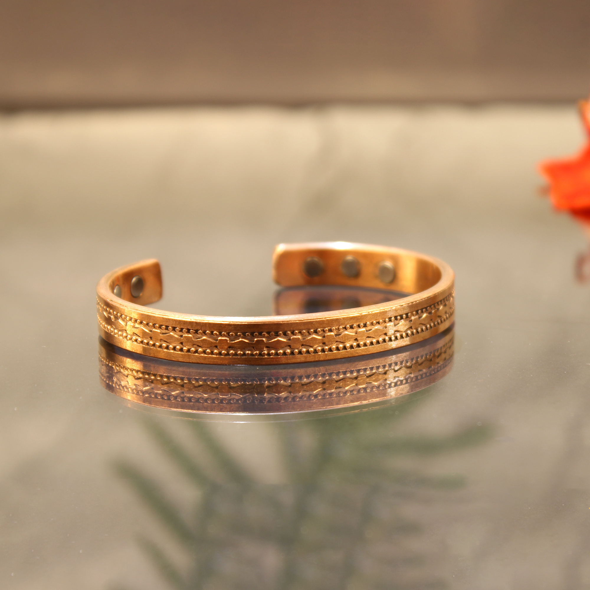 Pure copper magnet Bracelet Design 5 Pure copper magnet Bracelet Design 5