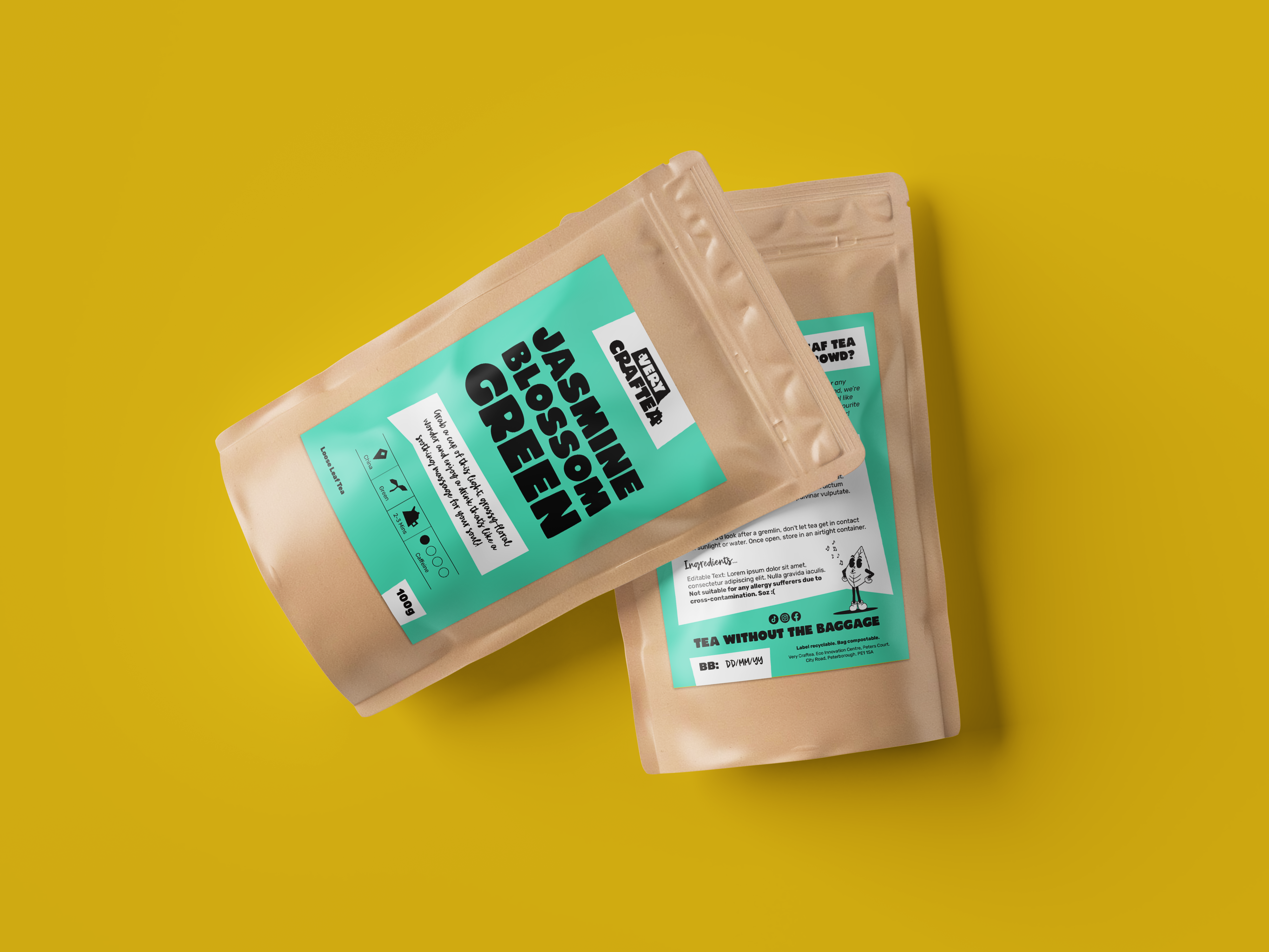 Mock Up Jasmine Green