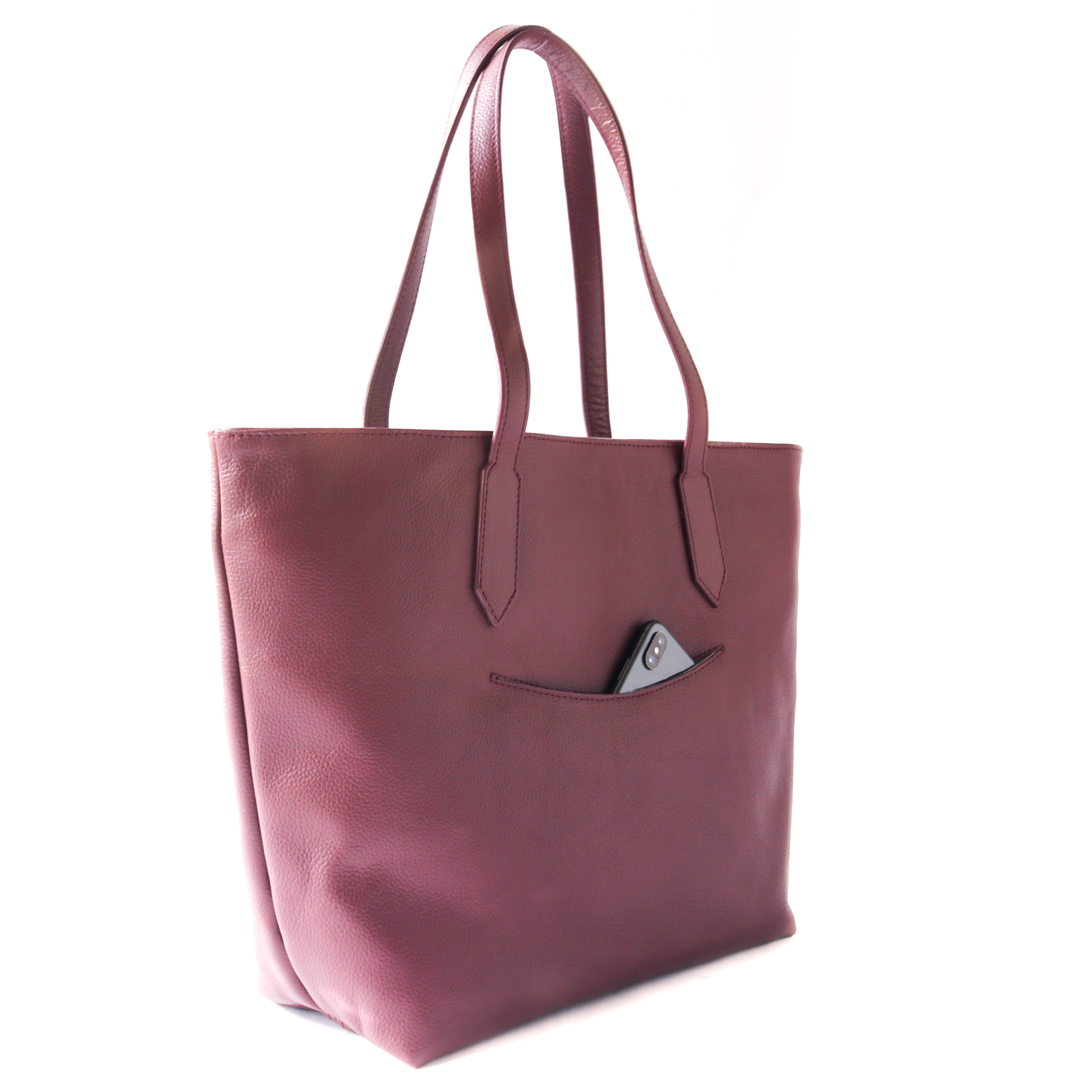 Martina Tote - Burgundy-2