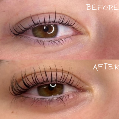 BEAUTICAL Eyelash Enhancing Serum before-after