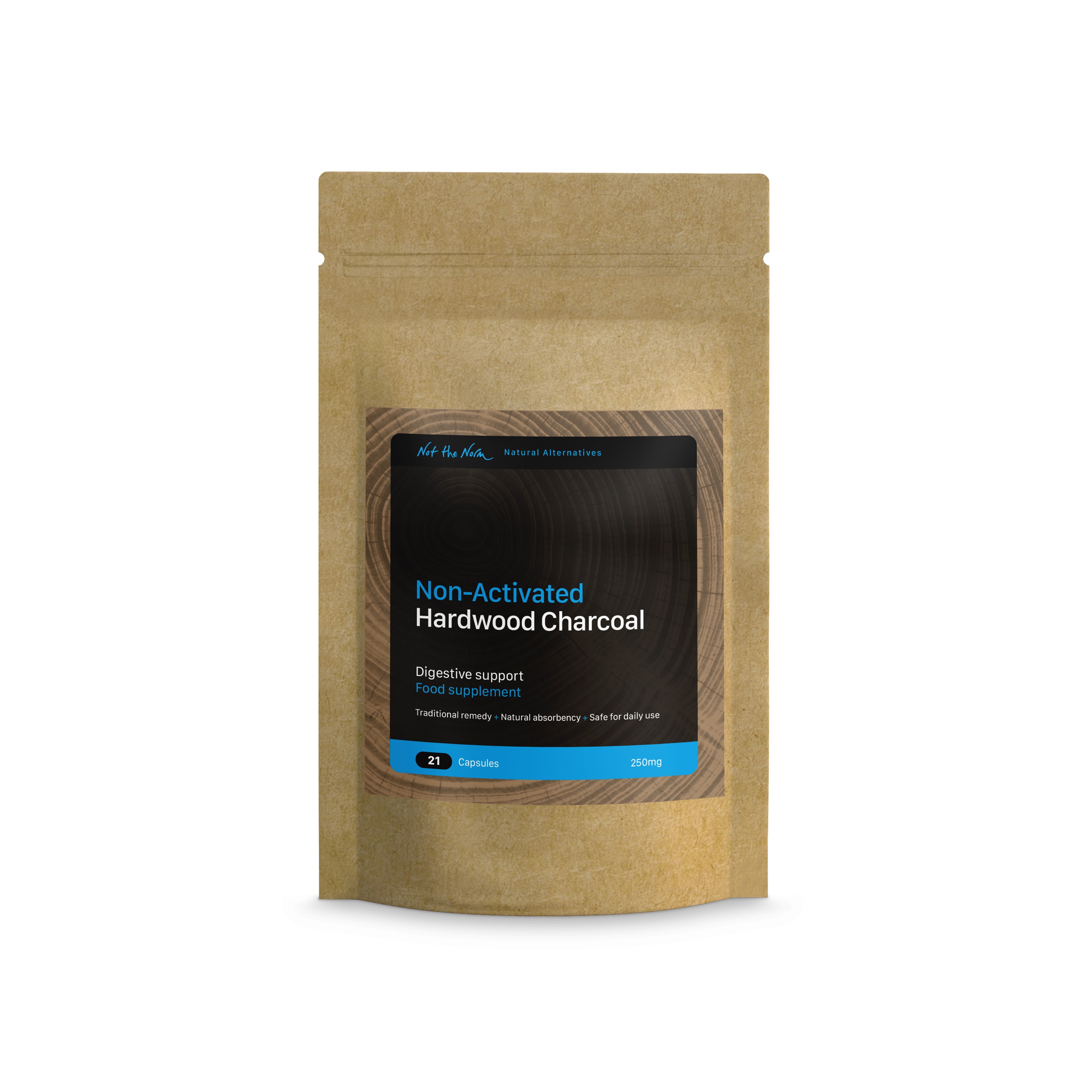 Charcoal 21 Caps Front