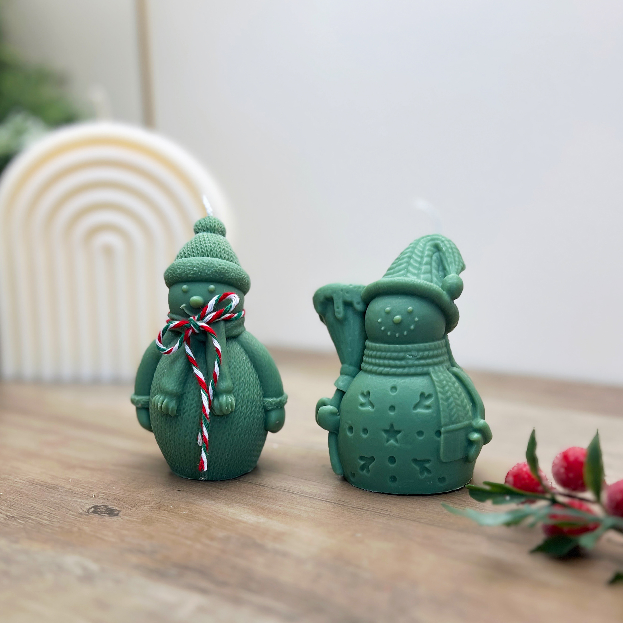 snowman-candle-green-christmas-decoration-gift-for-her (4)
