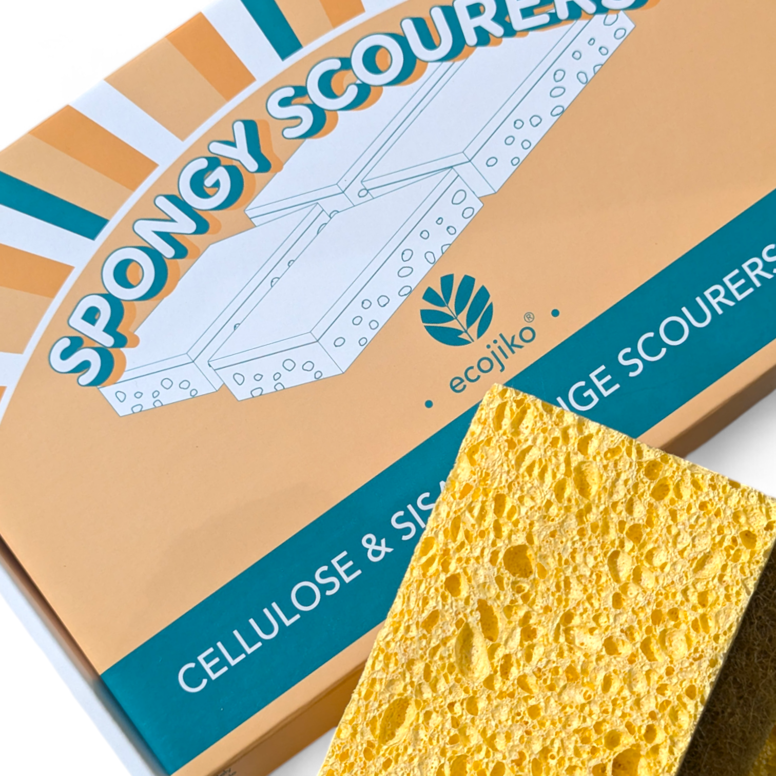cellulose sponge scourers 4