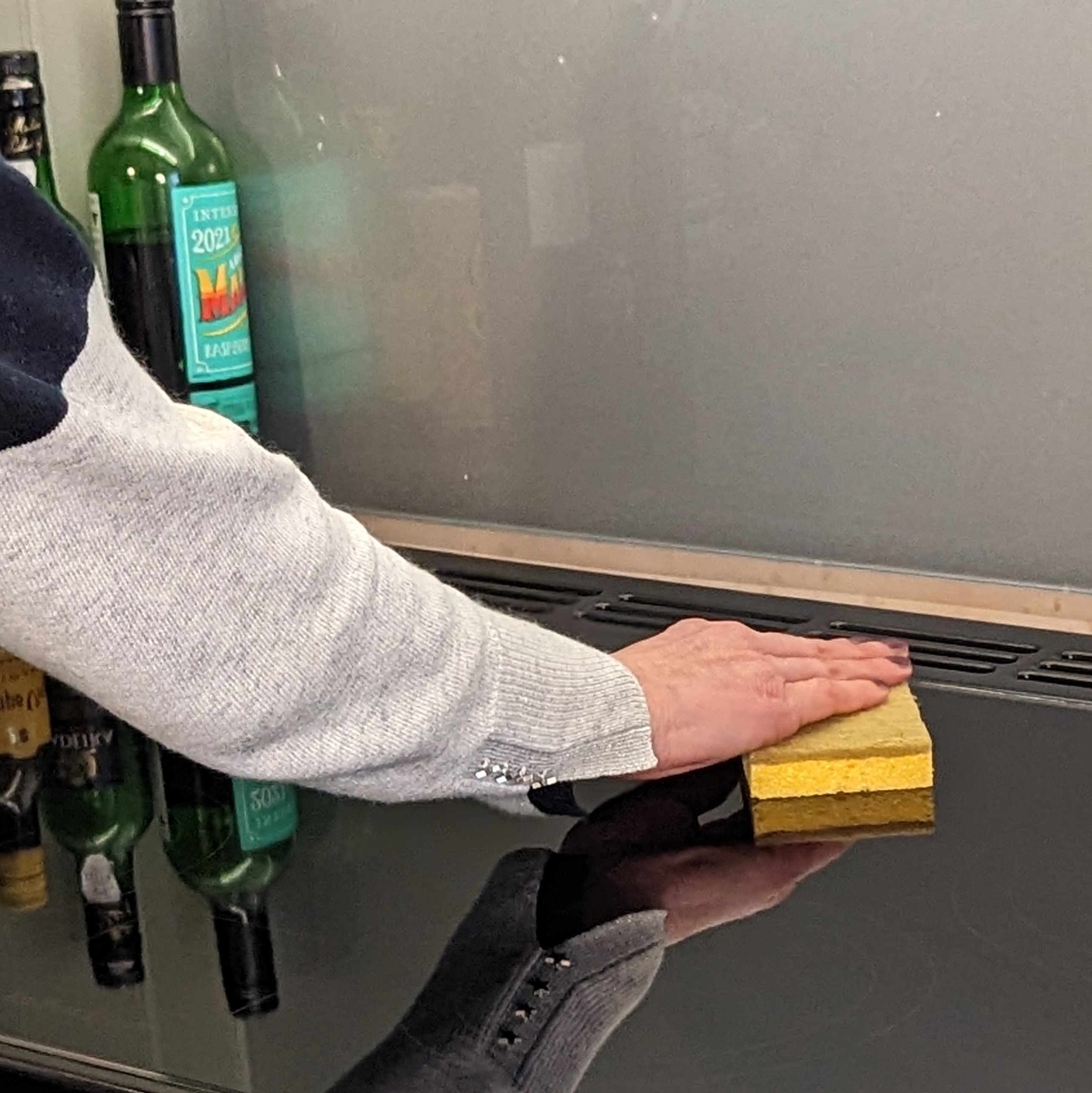 Cellulose Sponge Wiping Oven