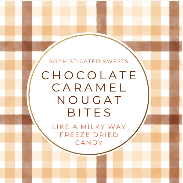 milky way choc caramel bites