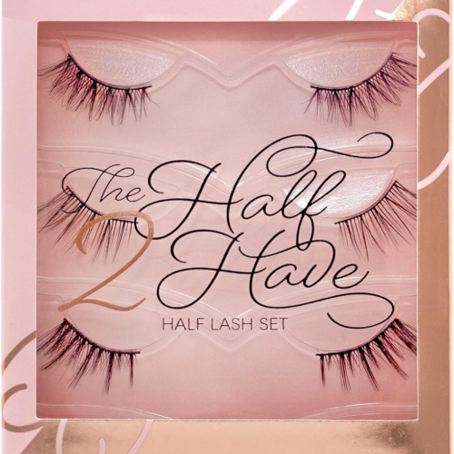 half lashes three quarter eyelashes set of 3