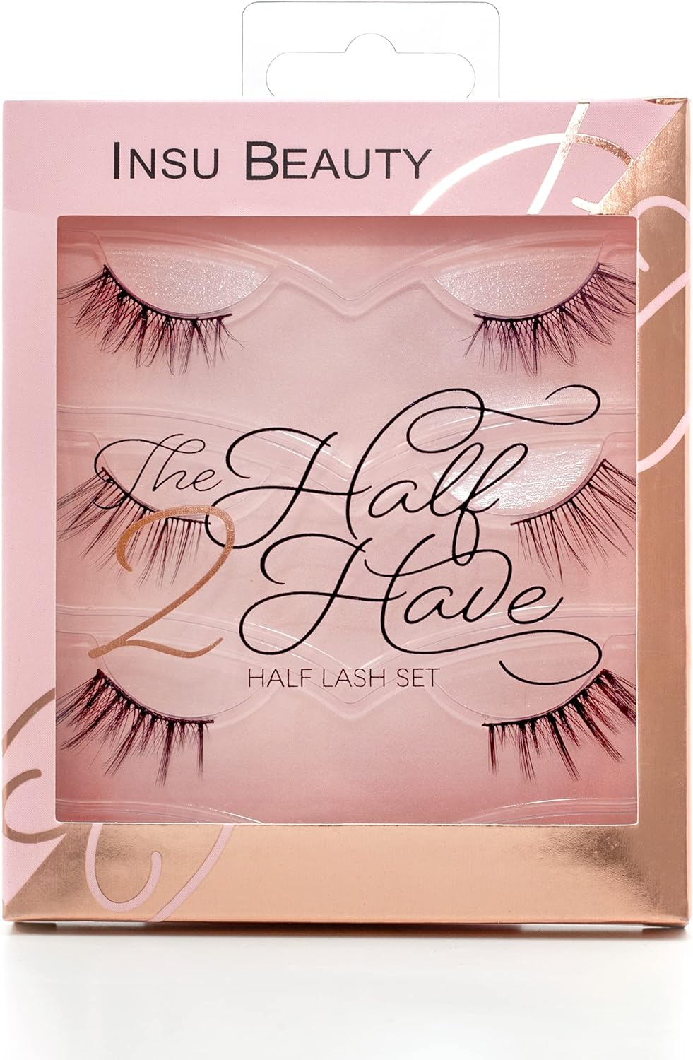 Amazon half lashes image half lashes three quarter eyelashes set of 3