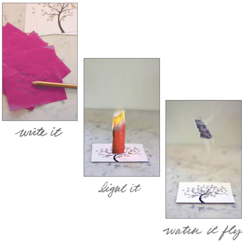 write it, light it, watch it fly