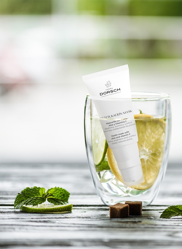 Detox kaolin mask coctail de vitaminas