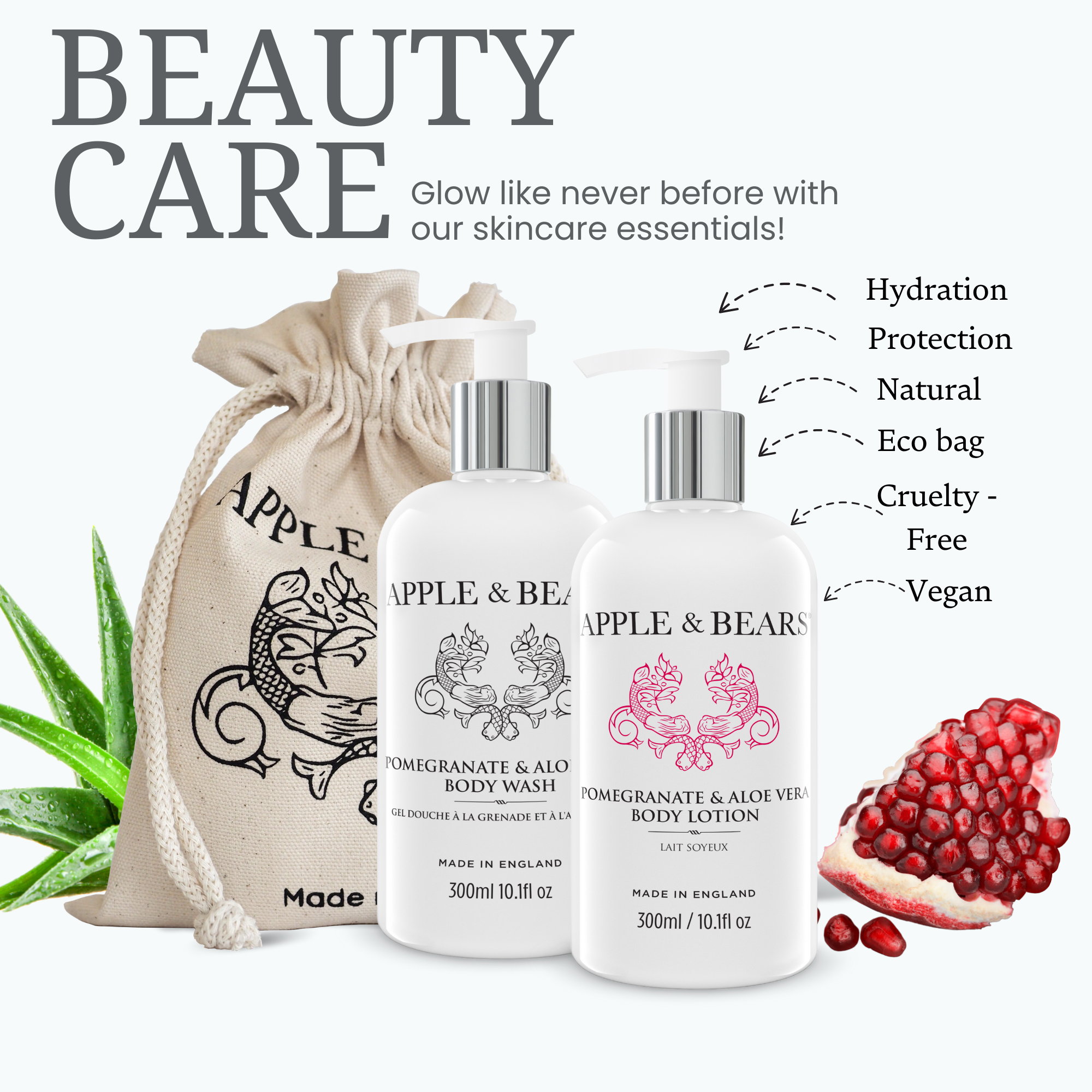 Pomegranate & Aloe Vera Gif Set