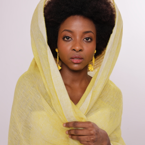 Cider Linen Summer Shawl