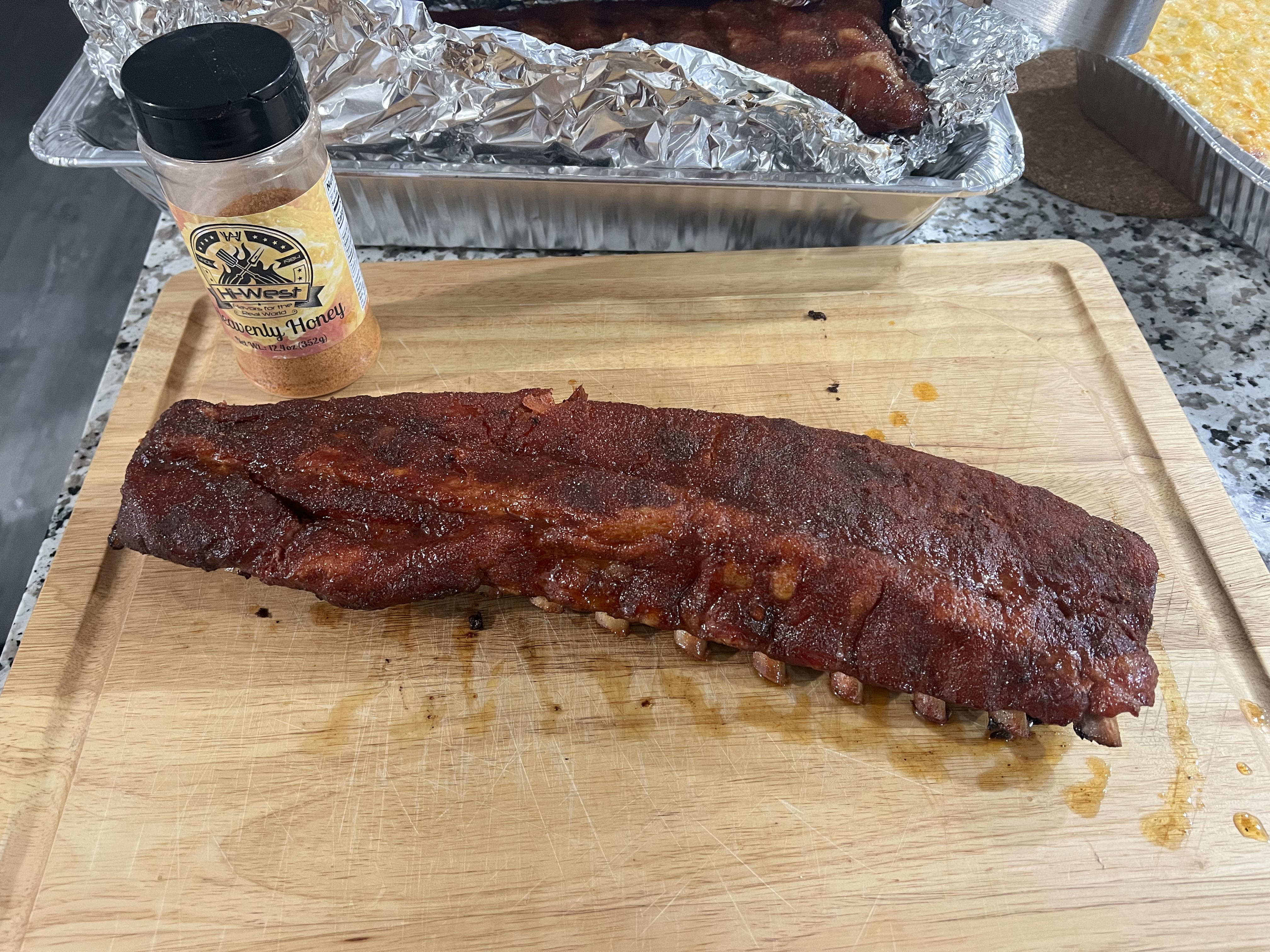 HEAVENLY HONEY PORK RIBS