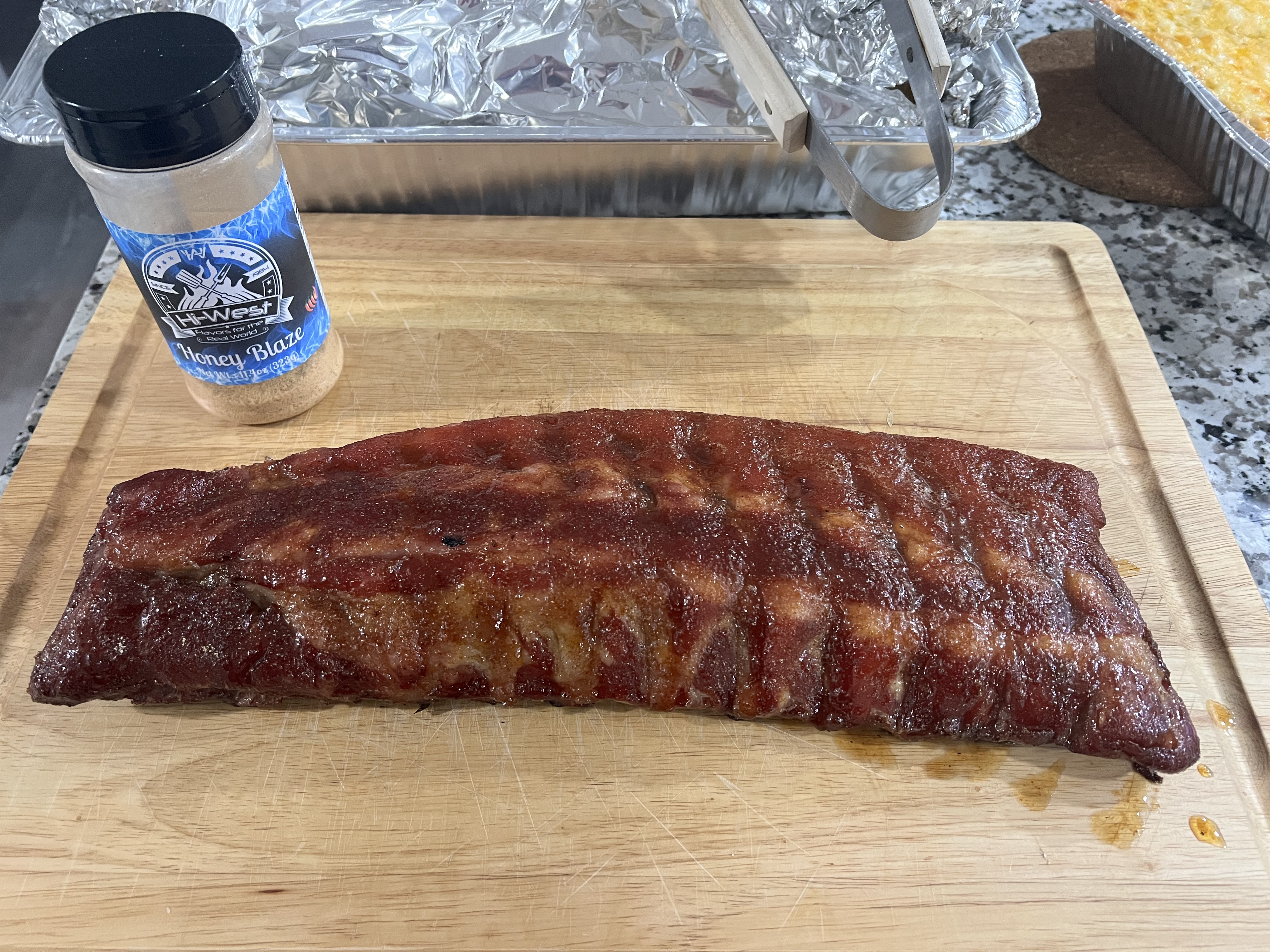 HONEY BLAZE PORK RIBS