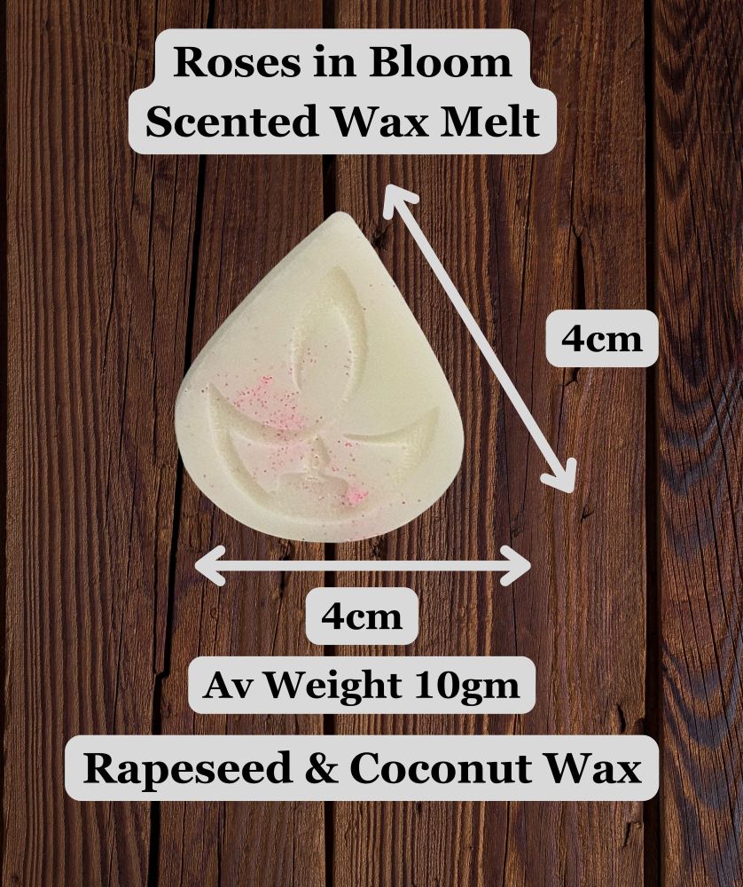 Roses in Bloom Scented Wax Melt 838x1000