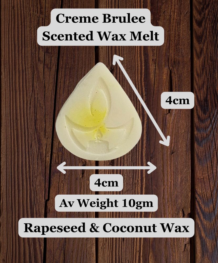 Creme Brulee Scented Wax Melt 829x1000