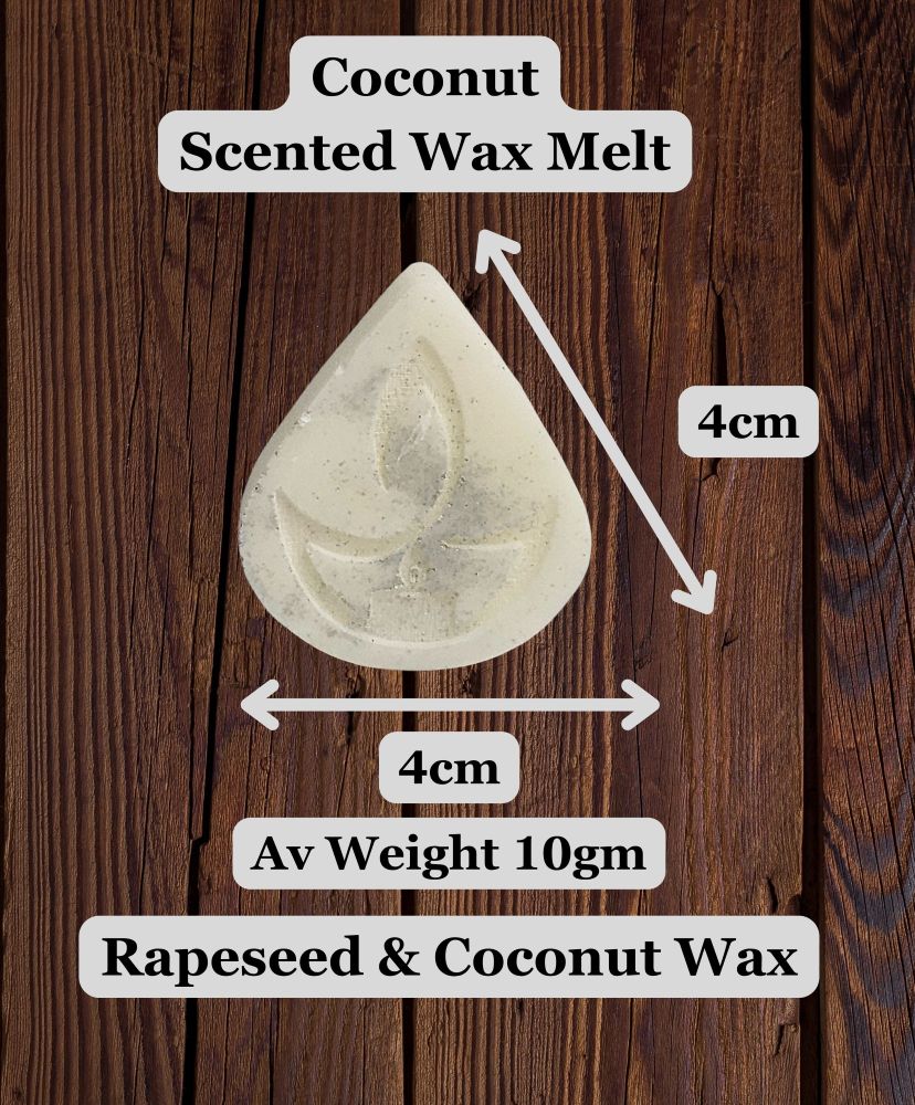 Coconut Scented Wax Melt 828x1000