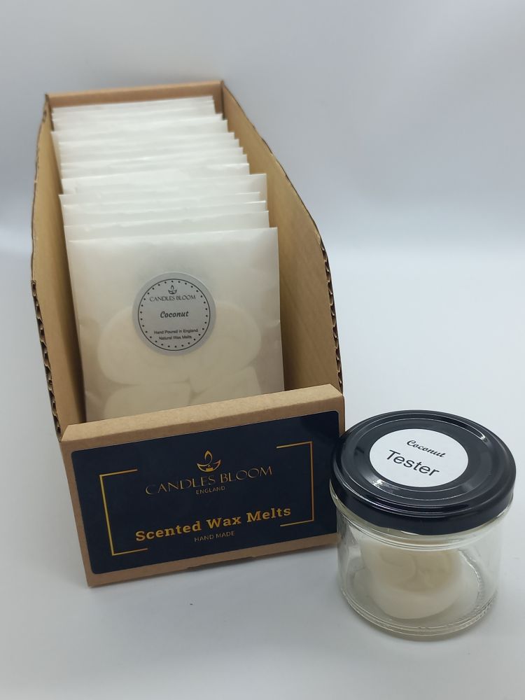 Coconut Wax Melts - Counter Display 750x1000
