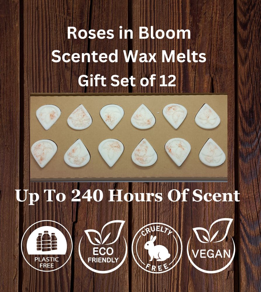 Roses in Bloom Wax Melts Gift Set 893x1000