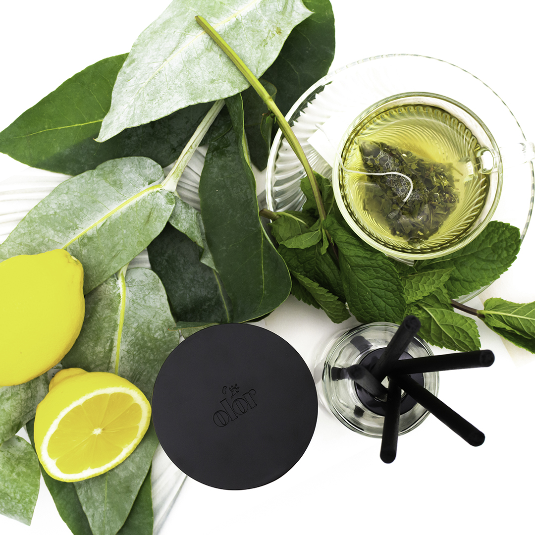 Olor Wild Mint Tea Jar Candle (2)
