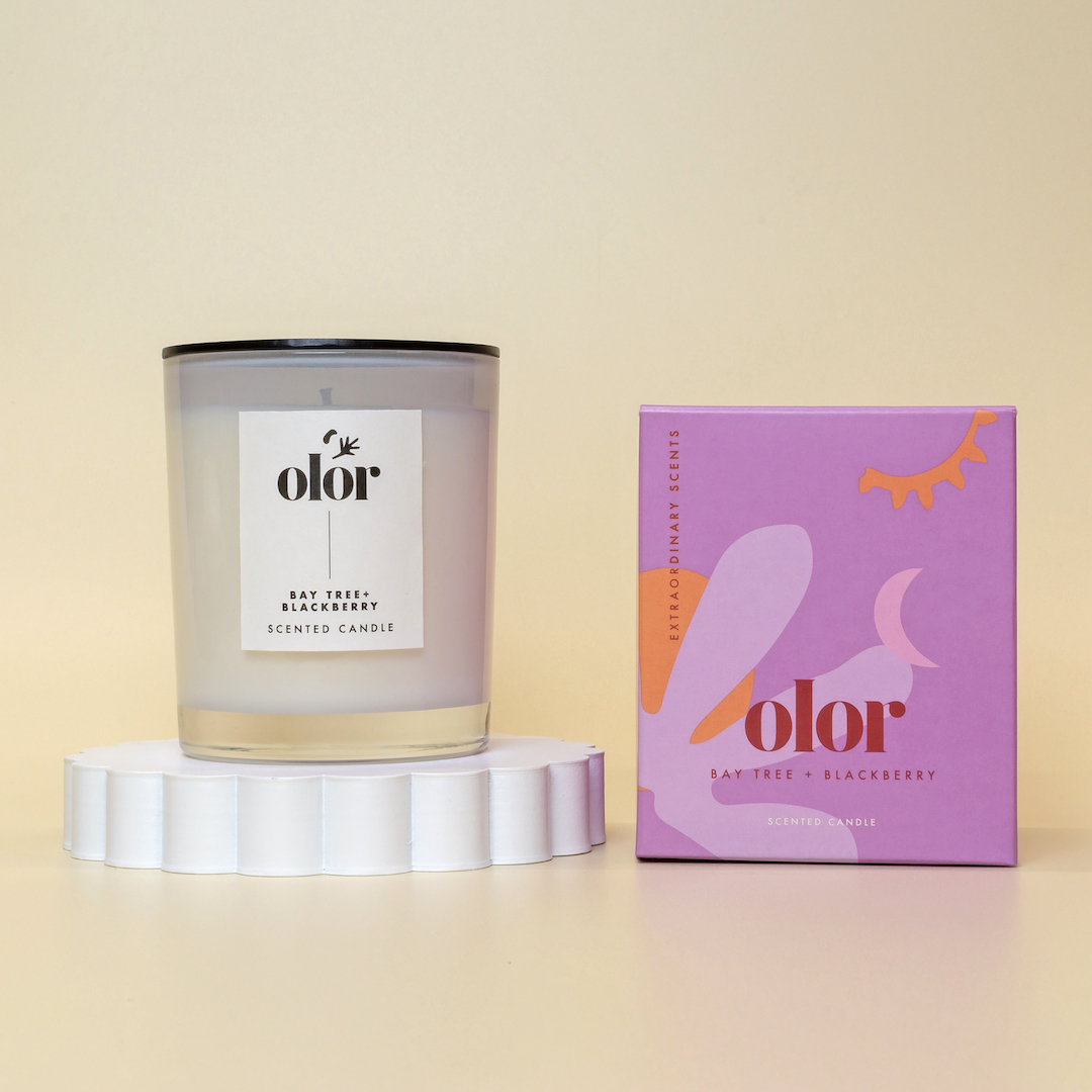 Olor Bay Tree + Blackberry Classic Candle (1)