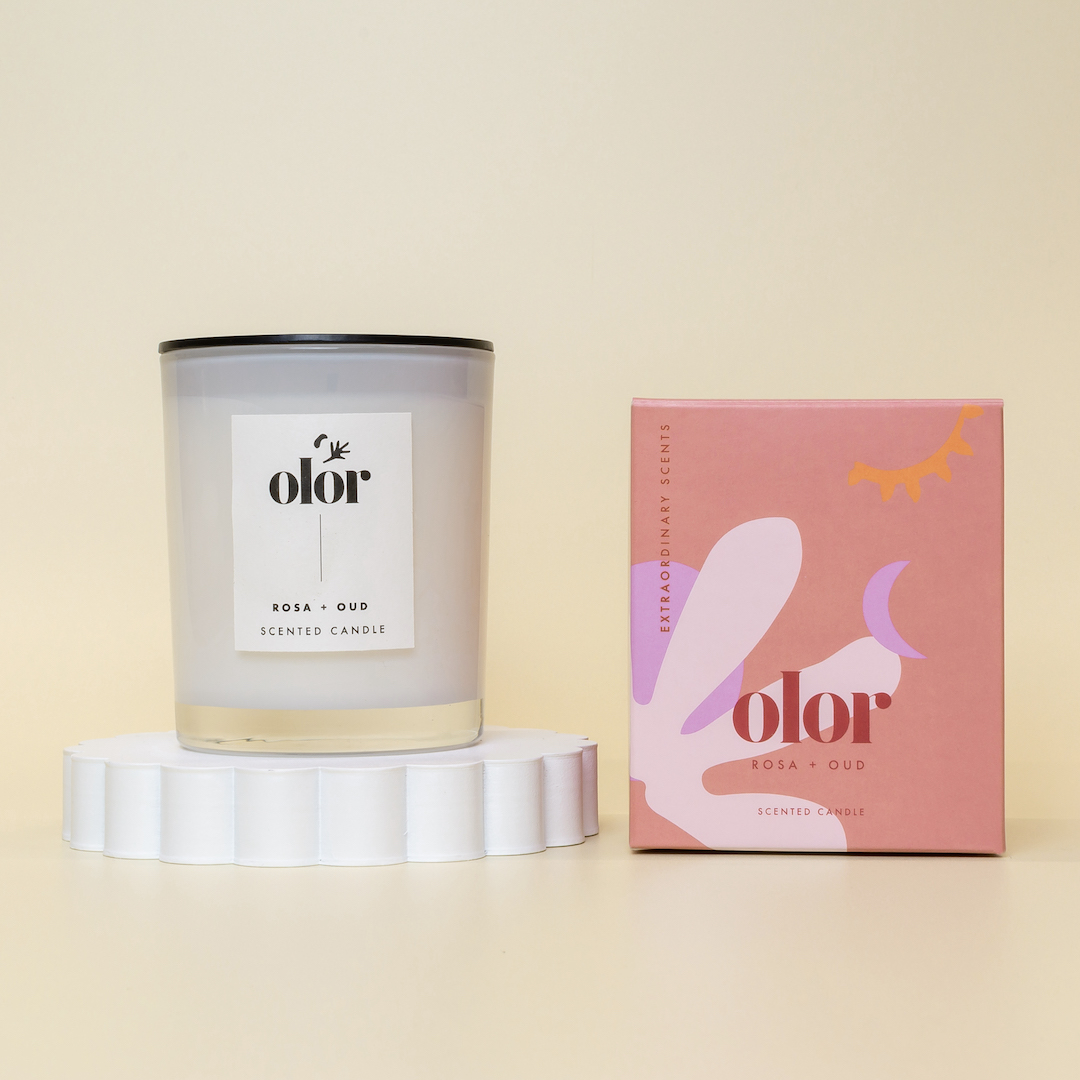 Olor Rosa + Oud Classic Candle (1) - Copy