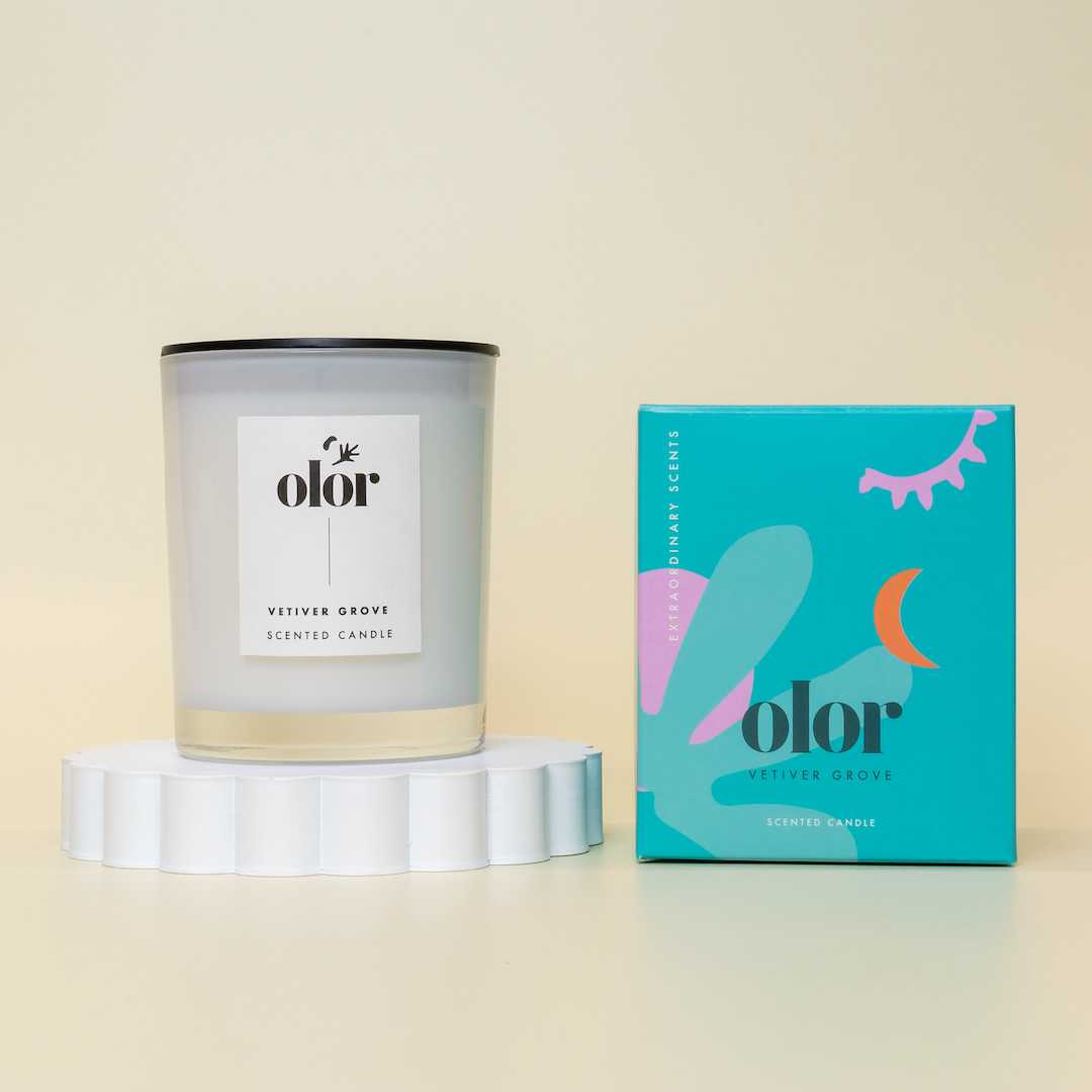 Olor Vetiver Grove Classic Candle (1)
